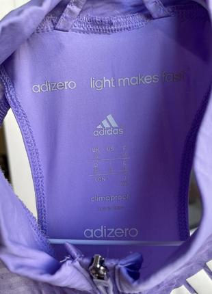 Adidas running   adizero climaproof light jacket, женская беговая куртка/плащовка9 фото