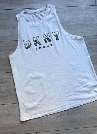 Dkny sport спортивная майка оверсайз размер м оригинал