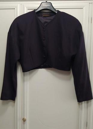 Жакет оксамитовий, болеро, дізайнерський , вінтаж, німеччина