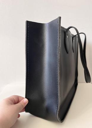 Сумка izzy satchel від calvin klein3 фото