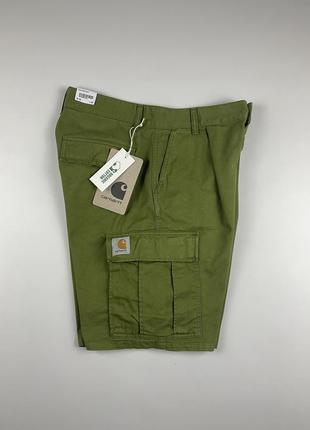 Шорти carhartt wip cole cargo оригінальні карго чоловічі хакі i031518-1d0gd6 фото