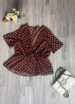 Коричневая кофта от boohoo