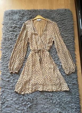 Ganni стильное платье от премиум бренда