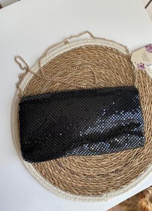 Сумочка клатч праздничная стразы камушки sfera accessories