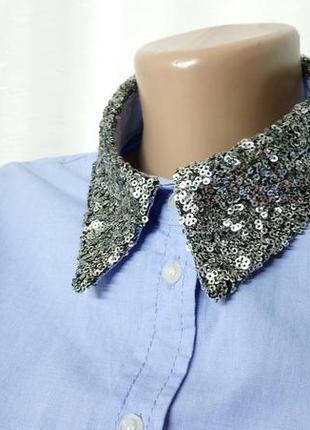 Симпатичная катоновая блузочка 🌹 брендовая2 фото