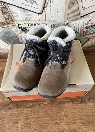 Жіночі замшеві черевики merrell 39 р