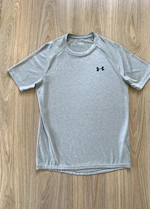 Чоловіча спортивна тренувальна футболка under armour tech tee