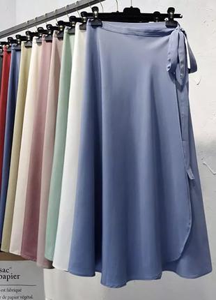 Отличные миди-юбки в четырех цветах. демисезон