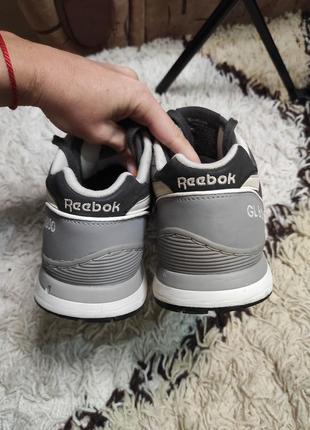 Плотные натуральные кроссовки reebok на стопу 25-25,5 см - осень-весна6 фото