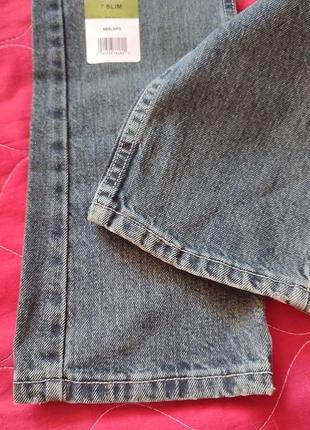 Детские классические прямые джинсы wrangler, сша, мальчику, на 6-7 лет, 116 122