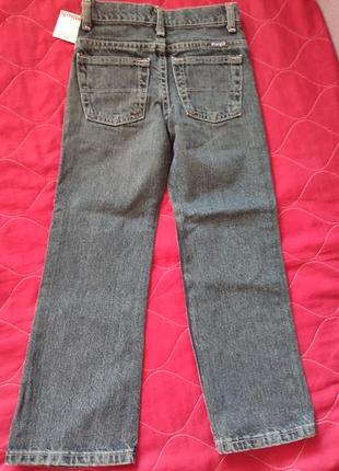 Детские классические прямые джинсы wrangler, сша, мальчику, на 6-7 лет, 116 122