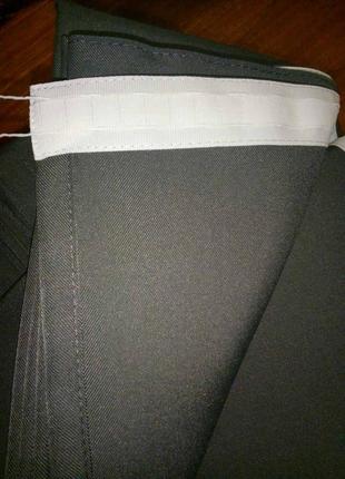 Штори темно сірі/ 260×290 см.