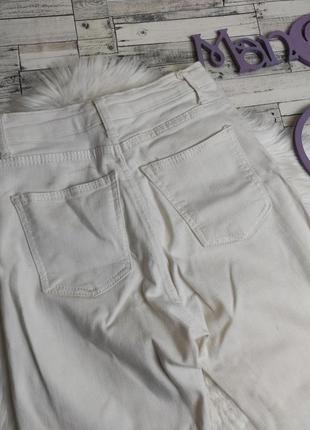 Женские джинсы ponza белые рваные 44 размера (s)5 фото