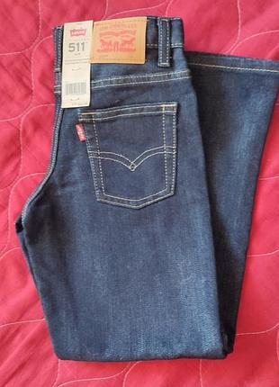 Детские классические прямые джинсы levi’s, сша, мальчику, на 6-7 лет, 116-122