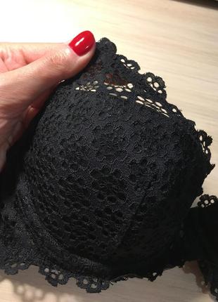 Бюстгальтер h&m padded underwired lace bra 32b 70b6 фото