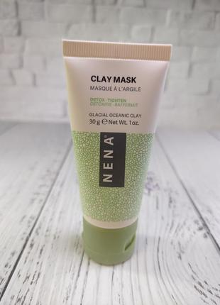 Nena face mask made of natural glacial ocean clay, 30g.