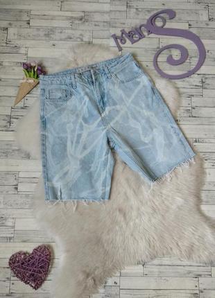 Джинсові шорти жіночі denim co блакитні розмір 44 (s)