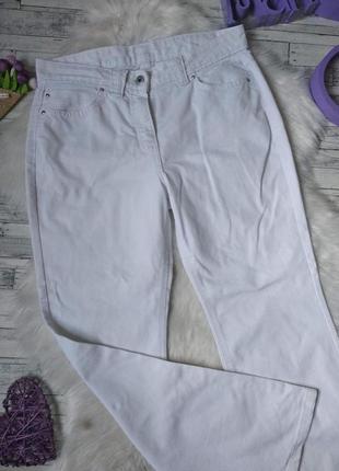 Джинси marks & spencer жіночі білі розмір м2 фото