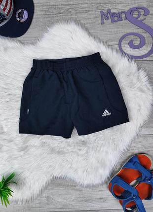 Детские шорты для мальчика adidas тёмно-синие размер 1101 фото