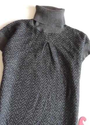 Теплый удлиненный свитер benetton р м5 фото