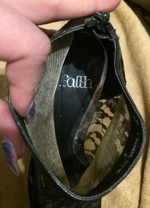 Faith летние ботильоны сетчатые туфли 25 см7 фото