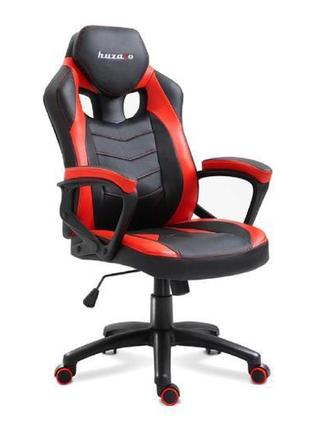 Комп'ютерне крісло для геймера huzaro force 2.5 black-red1 фото