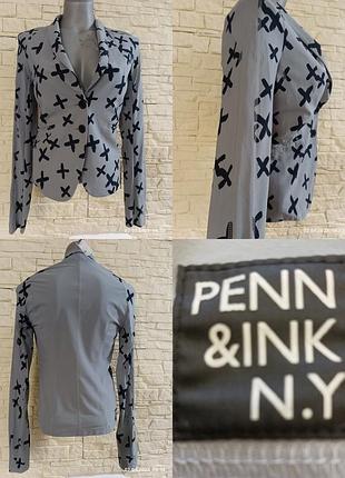 Спортивний жакет піджак р. s penn&amp;ink n.y-ша ексклюзив