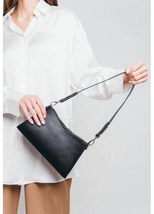Жіноча шкіряна сумка sally чорна жіноча шкіряна сумка чорна жіноча сумка2 фото