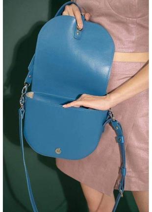 Женская кожаная сумка ruby l ярко-синяя модная женская сумка для носки на плече качественная женская сумка8 фото