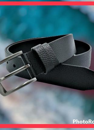 Мужской кожаный ремень с классической пряжкой ремень мужской weatro цвет чёрный стильный ремень для мужчин