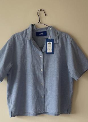 Сорочка рубашка оверсайз jjxx5 фото