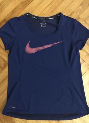 Nike running dri fit-спортивна футболка майка! р.-m1 фото