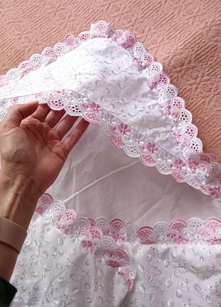 Конверт на выписку вышитый