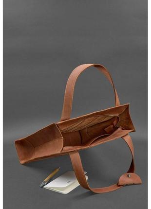 Удобная женская сумка шоппер кожаная женская сумка шоппер светло-коричневая женская сумка шоппер люкс класса5 фото