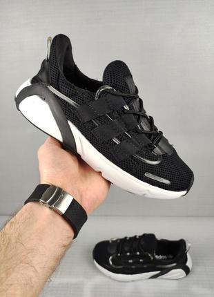 Кросівки чоловічі adidas lxcon yeezy boost 600 black демісезонні 41-45