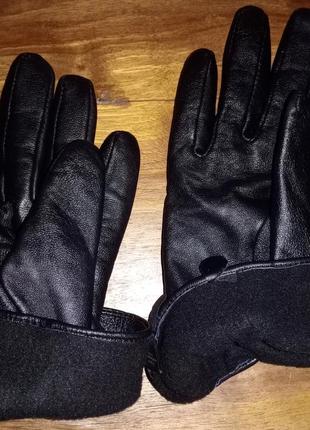 Женские, кожаные перчатки3 фото