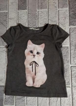 Футболка з кицькою