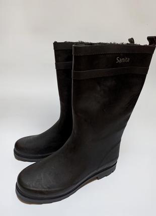 Sanita резиновые сапоги женские.брендовая обувь сток2 фото