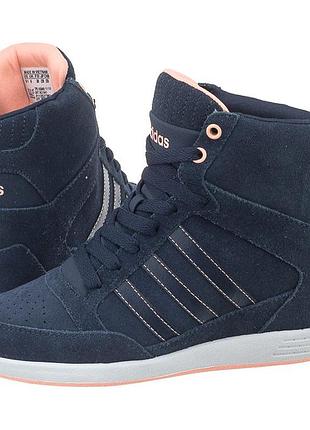 Кроссовки-сникерсы adidas оригинал. натуральная замша синие 39-40