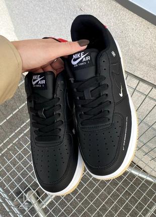 Женские кроссовки nike air force 1 starfish black 36-37-392 фото