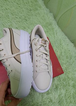 Стильні кросівки на платформі puma kaia нові оригінал5 фото