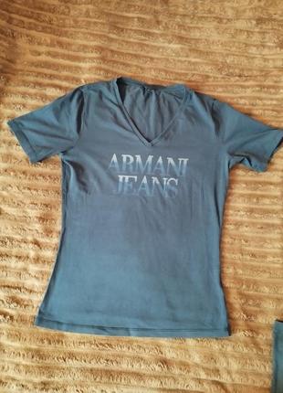 Armani jeans футболка оригинал