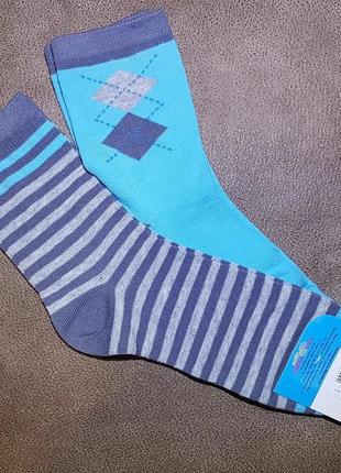 Комплект з двох пар шкарпеток , розмір 24 / 10-12 років