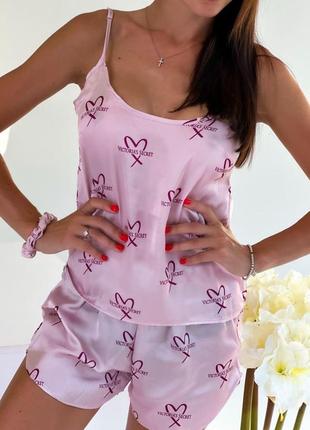 Женская брендовая пижама victoria secret