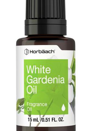 Ефірна олія білої гарденії (white gardenia essential oil) від horbaach, 15мл