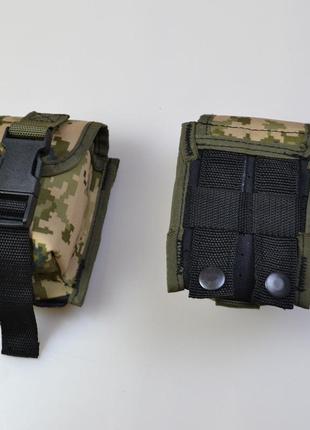 Качественный подсумок под гранату из кордуры пиксель molle для гранаты тактический2 фото