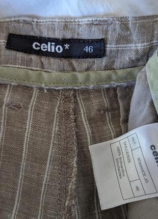 Штани з льону чоловічі celio3 фото