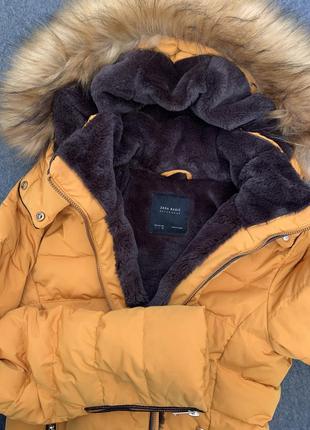 28/1085  пуховик куртка zara