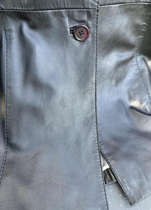 Кожаный пиджак из кожи наппа7 фото