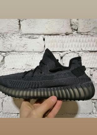 Кроссовки adidas yeezy boost 350 "black" кросівки красовки6 фото